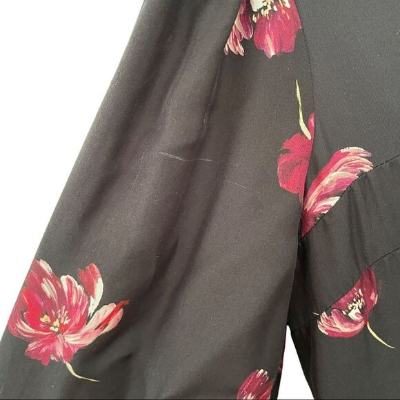 NICHOLAS Black Floral Tiered Maxi Dress - Picture 6 of 11